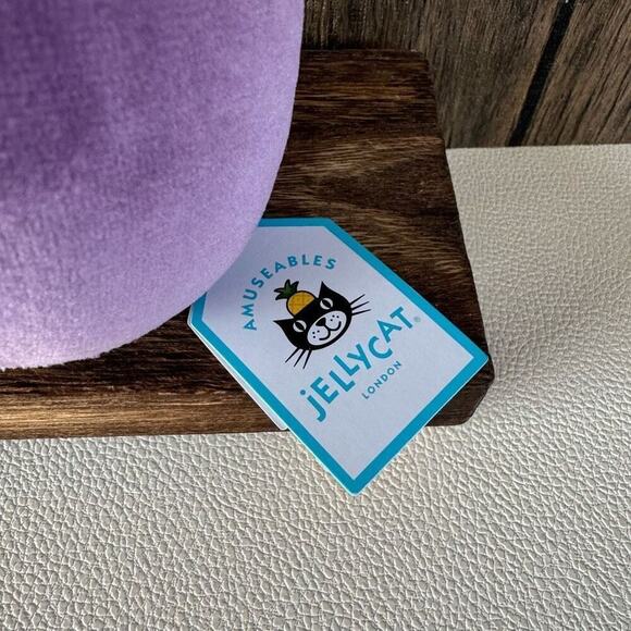 Jellycat Eggplant NEW Amuseables FAST SHIP Vegetable Plush NEW Authentic - Picture 4 of 7